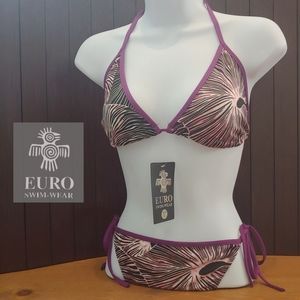 NWT Euro Swim-Wear Bikini, L
